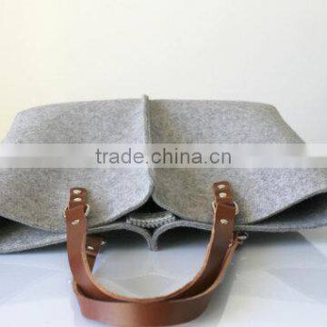 100% Design Felt Bag, Elegant and Casual Felt Tote Bag, Large Tote, Handles Tote Bag China Suppliers photo-3
