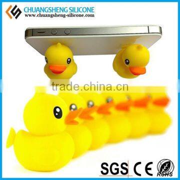 Loverly Yellow Duck Silicone Phone Holder, Phone Stand, Phone Support photo-3