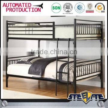 Metal triple bunk bed double decker bed price metal double deck bed