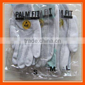 Antistatic PU Nylon Gloves