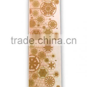 Window Decoration Vinyl Sticker, Gold Color Way Decoration Window Sticker Home Decoration photo-2