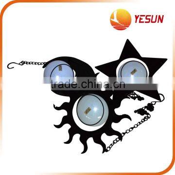 Set of 3 PCS Solar Hanging Light,Hanging LED Lights ,Hanging Pendant Lights photo-3