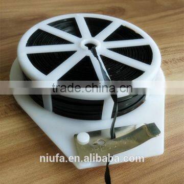 30m Garden Twist Tie Wire Reel With Cutter Plant Bush Flower Strong Support photo-5