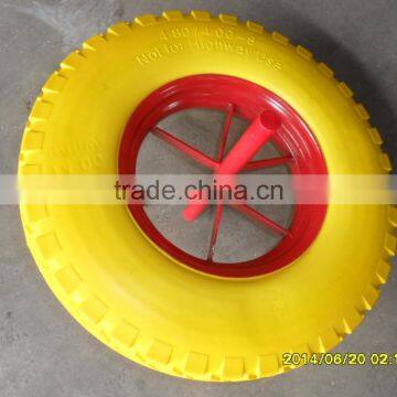 14"x3.50-8 Spoke Type Wheel Barrow Wheel photo-6