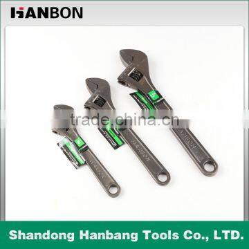 High Quality Black Nickel-Plated Adjustable Wrench