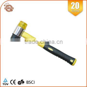 30mm Steel Tubular Handle Soft Face Hammer Two-way Mallet photo-4