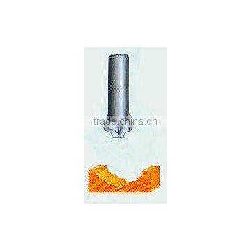 Tungsten carbide router bit--single piece bevel carving bit (0768)