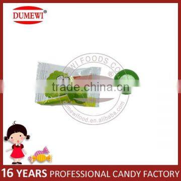 Halal Tablet Center Filled Fruit Hard Candy in Square Jar photo-6