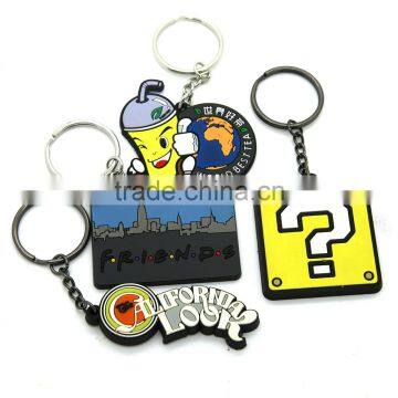Custom 3d Metal Keychain Key Chain / Soft Rubber Keychains / Silicone Keyring photo-6