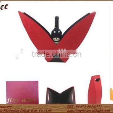 Fancy Paper Wine Box, Wooden Gift Box for Wine, Wine Bottle Gift Box photo-2