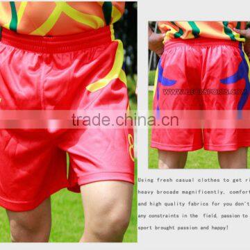 Specialty Red Color Football Rugby Shorts photo-4