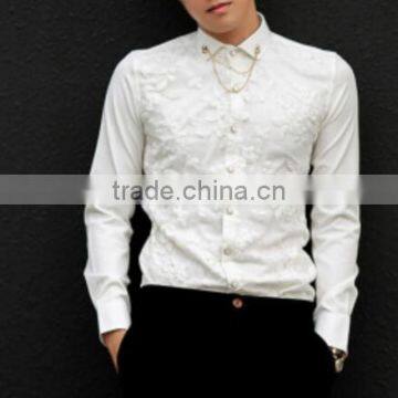 oem Embroidered Men's Shirts