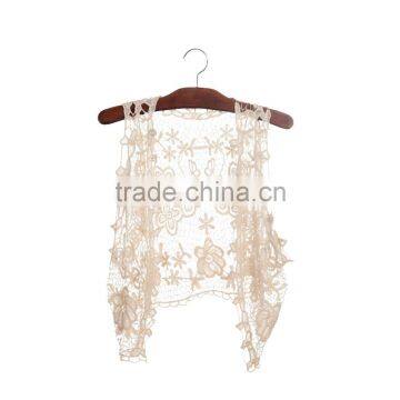 2016 New Arrivel Unique Design Top Quality Baby Lace Crochet Vest photo-4