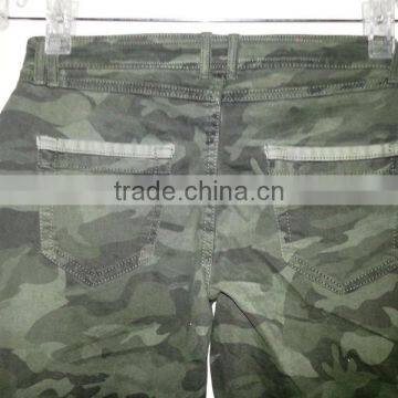 Ladies Skintight Cargo Camo Pant (Garment Stock Lots / Apparel Stock / Stocklots / Garment Apparel From Sri Lanka ) photo-5