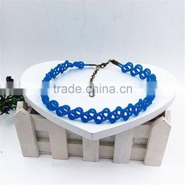 2015 Latest Wedding Elastic Tattoo Choker Diy Necklace Ops Chain Bracelet photo-6
