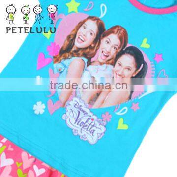 Customized Welcome Guangzhou Factory Elastic Binding Sleeves Summer Children Tshirt 3D Photo Print Girl T Shirt photo-4