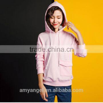 2017 New Design Fashion Hip Hop Street Wear Oem Custom Fleece Hoodie Cotton Wholesale Hoodie Sweatshirts photo-5