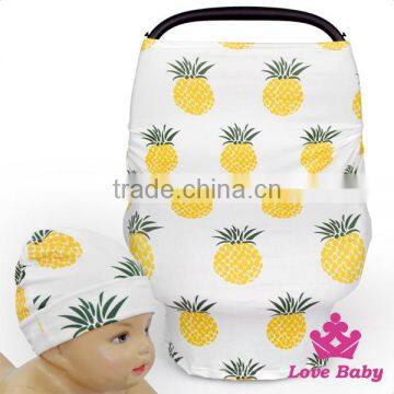 CT-85 Lovebaby FAUX SUEDE Printed Fox And Tree Baby Cover For Baby Carriage photo-4