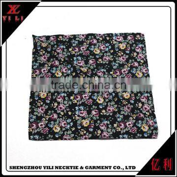 100% Cotton Cheap New Man Pocket Square Custom photo-4