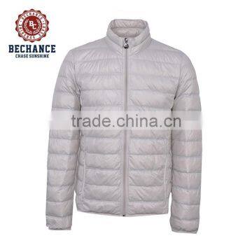 H1052 Mens Light Down Jacket for Male Breathable Coat Winter Wearing