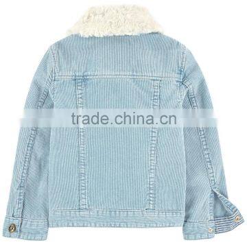 Fashion New Design Bomber Jacket Wholesale Denim Children Winter Jacket