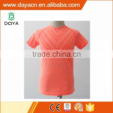 Men's Fashional Twill Sports running T-shirt Seamless T-shirt