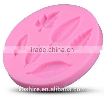 Wholesale Safety Leaf Silicone Chocolate Mould,soap Mold,diy Cake Mould photo-2