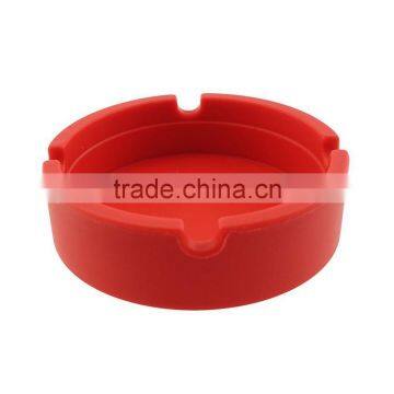 Pocket Portable Silicon Round Ashtray With Custom Logo photo-4