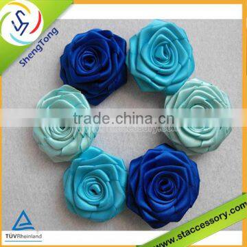 All Kinds of Beautiful Satin Ribbon Handmade Flowers Wholesale photo-2