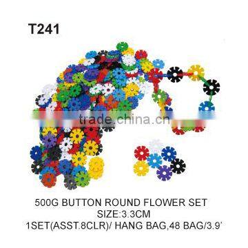 125pcs 8 Shape Big Flower Building Blocks photo-5