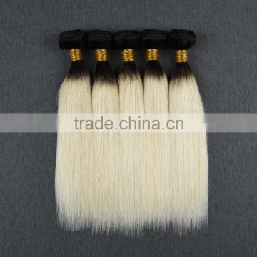 Hot sale 8a grade hair product two tone color remy human hair