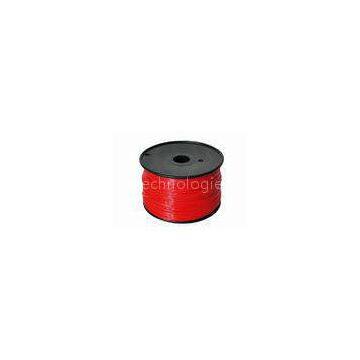 red Plastic 3D printer material / 1.75mm ABS filament for Makerbot UP 3D printers