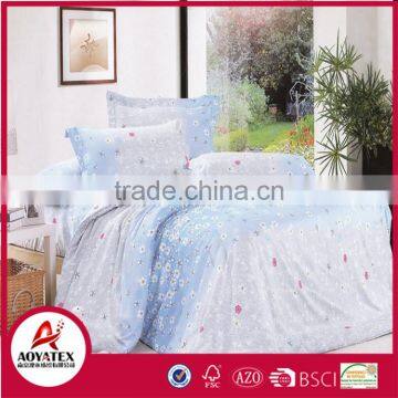 100% Polyester Home Choice Bedding Set,3pc Big Flower Pattern Microfiber Bedding Set photo-4
