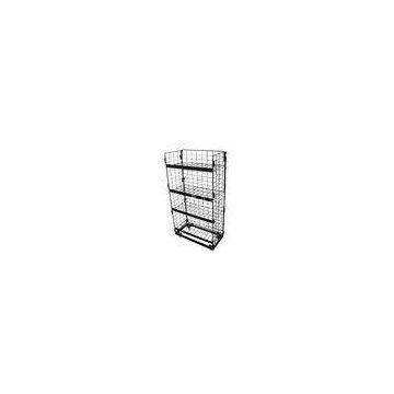 Trade Show Steel Wire Retail Display Stands Merchandise Display Racks