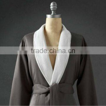 Microfiber Plush Bathrobe for Women photo-4