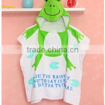 animal hooded towel,hooded towel poncho, hooded beach towels