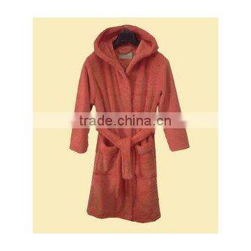 100% cotton terry bathrobe