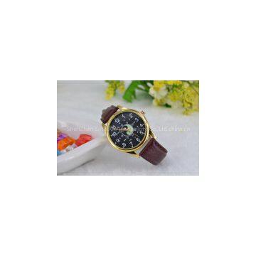 Luxury Chronograph Men Watch Genuine Leather Strap Men\\\'s Big Dial Designer Mechanical Casual Watches Men Wristwatch