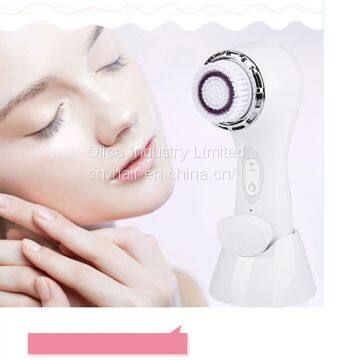White CNV PRO Electric Face Brush Facial Brush Waterproof Sonic Cleansing System Portable Face Exfoliator Rechargeable photo-3
