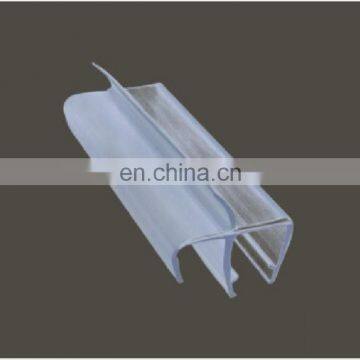PVC Shower Door Waterproof Seal for the Bottom of 8mm and 10mm Glass Doors