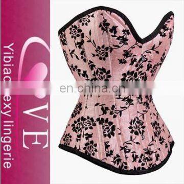 steel boning underbust corset waist training