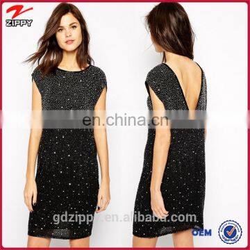 2015 Women Dress Onling Shopping Women Wholesale Sequin Dress