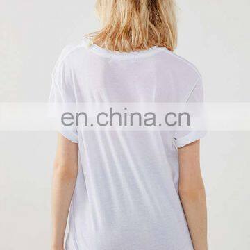2017 New Fashion Top Seller Lady Women Casual WhiteTops