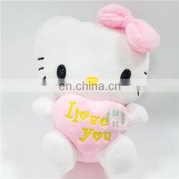 HI CE 2017 High Quality New design pink cat Plush Toy