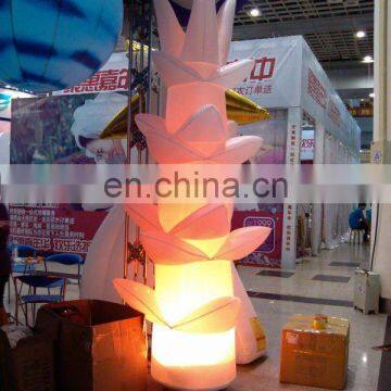 2012 hot sale party/event inflatable display decration lighting tusk