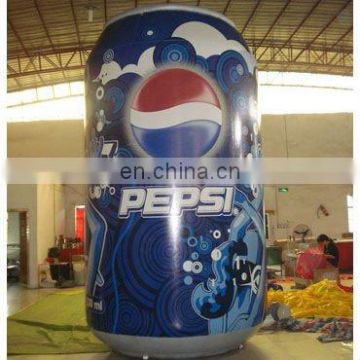 Inflatable can replica/ advertising model/cartoon/character shape/