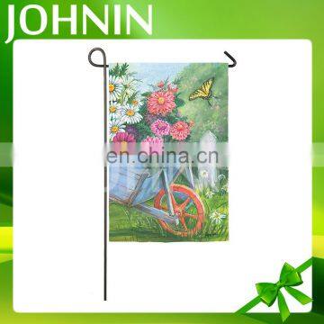 Wholesale custom logo design printed family garden outdoor flag