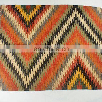 Home Decor Indian Handmade 100% Cotton Carpets For Bedroom Or Front Door Area Rag Rug