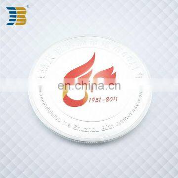 Stamping custom zinc alloy metal souvenir printing coin