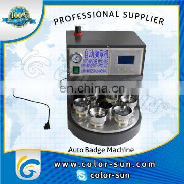 magnetic button badge machine to make school metal badge with cheap price